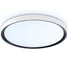 Потолочный светодиодный светильник Ambrella light WH/BK белый/черный IP54 20W 5000K D300*60 (Без ПДУ) FZ1247 1