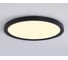 Светильник светодиодный ультратонкий Ambrella light BK черный IP54 26W 3000K-6500K CCT-переключатель D370*25 (Без ПДУ) FZ1906 5