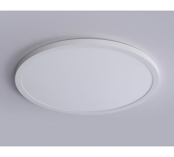 Светильник светодиодный ультратонкий Ambrella light WH белый IP54 40W 5000K D470*15 (Без ПДУ) FZ1959