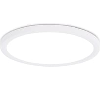 Светильник светодиодный ультратонкий Ambrella light WH белый IP54 20W 3000K-6500K CCT-переключатель D300*25 (Без ПДУ) FZ1903