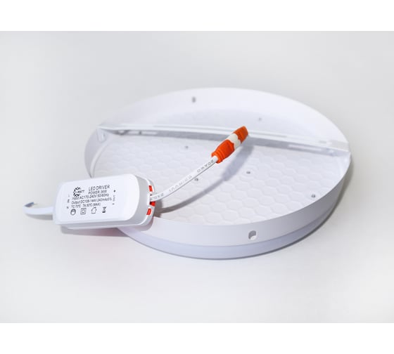 Светильник накладной I-WATT LED, 36Вт, 4200К, 3600Лм, 175-240V, круглый i-16103