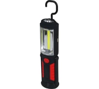 Фонарь автомобильный светодиодный ЕРМАК с магнитом и крюком, 1800мач, USB зарядка 209-016
