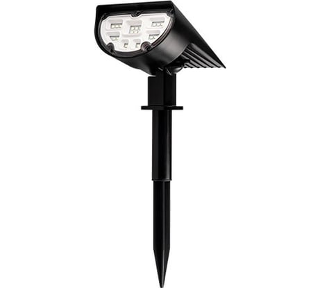 Светодиодный светильник ФАZА садовый SLR-S07 18LED 100лм IP65 прожектор с колышком на солнечн. батарее 5033306