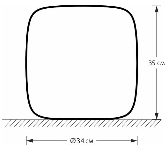 Светильник ландшафтный m3light CYLINDER E27 35см IP66 4000K 61572020