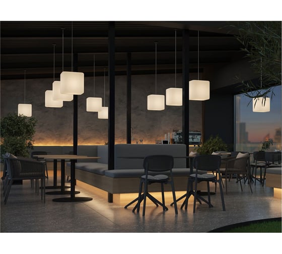 Светильник подвесной m3light CUBE E27 50см IP40 3000K 57122010