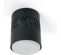 Светильник для натяжных потолков Feron HL352 12W, 230V, GX53 и подсветка 1W, 4000K, черный, 41458