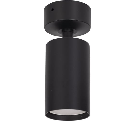 Светильник потолочный GLANZEN под GU10 55х135 LF-GU10-5513-BL черный КА-00010276