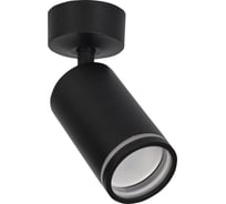 Светильник потолочный GLANZEN под GU10 55х145 LF-GU10-5514-BL черный КА-00010277