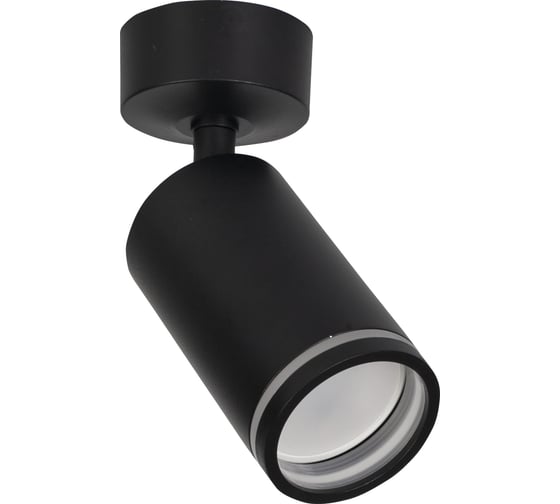 Светильник потолочный GLANZEN под GU10 55х145 LF-GU10-5514-BL черный КА-00010277