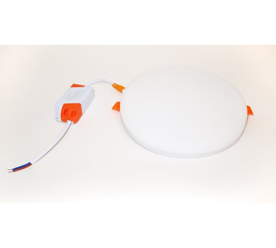 Светильник встраиваемый I-WATT LED 18Вт 6400К 1800Лм 175-240V (круглый) i-16120