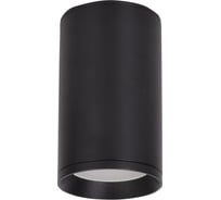 Светильник потолочный GLANZEN под GU10, 60х100, LF-GU10-6010-BL, черный КА-00010271