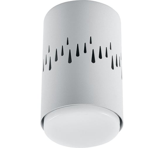 Светильник для натяжных потолков Feron HL350 12W, 230V, GX53 и подсветка 1W, 4000K, белый, 41453