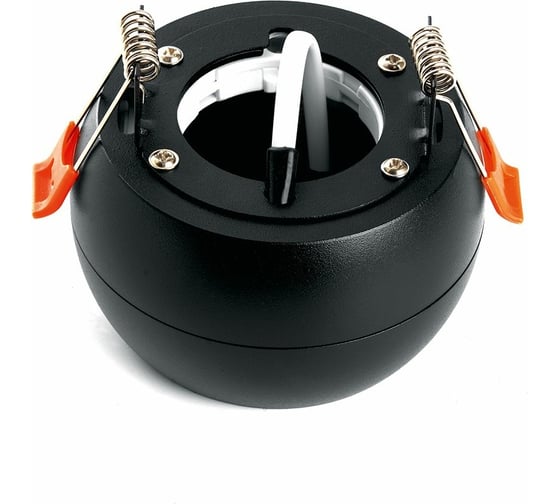 Светильник для натяжных потолков FERON HL355 12W, 230V, GX53, черный 41508