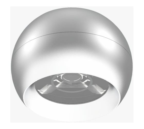 Магнитный трековый светильник EKS CLARUS BUBBLE Серебро, 7W, 50x35, 4000К 0У-00002958 1