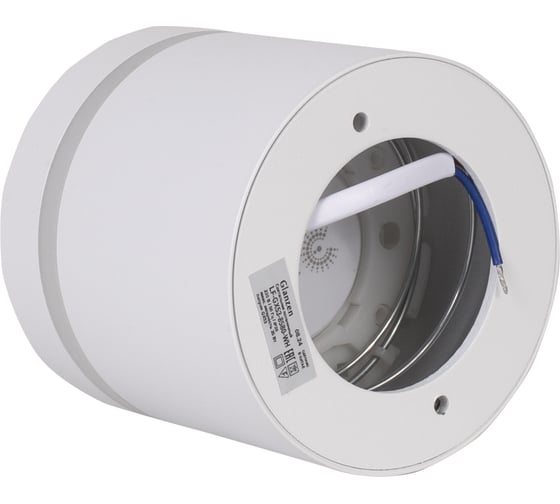 Светильник потолочный GLANZEN под GX53, 85х80, LF-GX53-8580-WH, белый КА-00010270