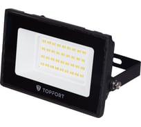 Прожектор светодиодный Topfort LED FL 30W, 6500K, 2550Лм, IP65 1956455