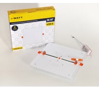 Светильник встраиваемый I-WATT LED 36Вт 4200К 3600Лм 175-240V (квадратный) i-16131