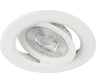 Светильник светодиодный встраиваемый ЭРА KL LED 25A-5 4K WH 5Вт 4000К круглый поворотный белый Б0068192