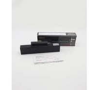 Светильник светодиодный truEnergy линейный трековый линзованный однофазный поворотный 9W 4000K L200мм черный/алюминий 24004