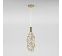 Подвесной светодиодный светильник Eurosvet Ruche с металлическим плафоном 90380/1 золото a069063