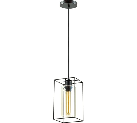 Подвес LUMION металл. стекло E27 1*60W ELLIOT 3728/1 1
