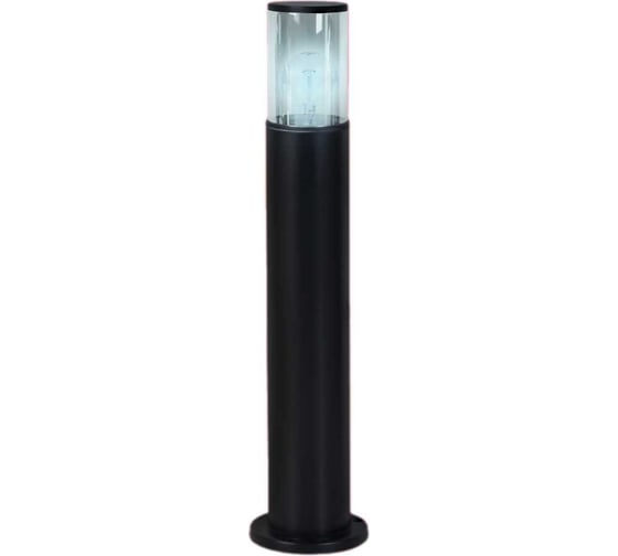 Светильник уличный IN HOME напольный ТБУ SMOKY-SP600-1xA60-BL алюминиевый 600мм черный IP54 4690612055848