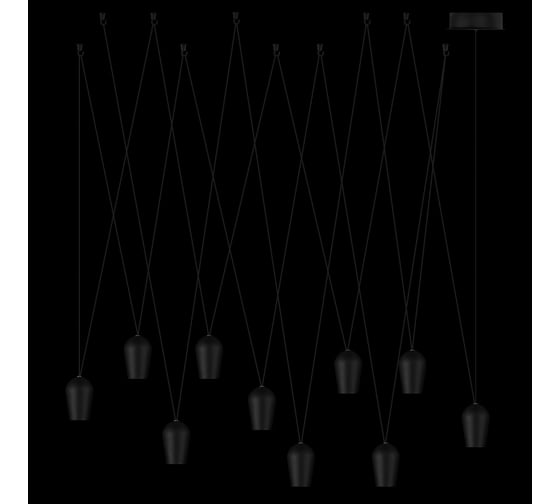 Подвесной светодиодный светильник LOFT IT Blackout 10357/10