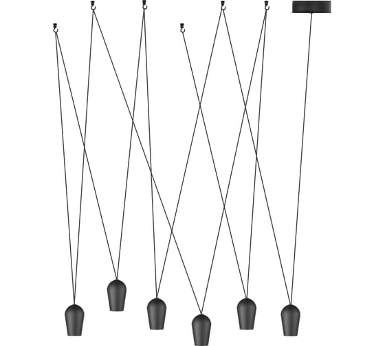 Подвесной светодиодный светильник LOFT IT Blackout 10357/6 1
