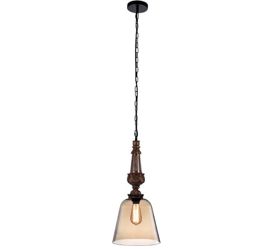 Подвесной светильник Crystal Lux Deco SP1 A Amber 1
