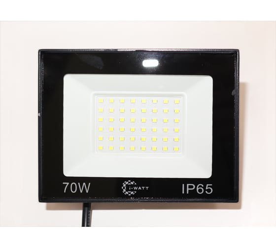 Прожектор I-WATT LED 6400K, 70BT, IP65, 7000Лм 220-240V i-12113