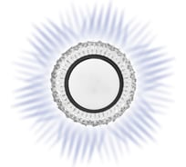 Светильник SKYWARD AURA GX53 G8 с подсветкой 5Вт 4200К (кольцо 85мм) 192___ARGX53G8/4200К