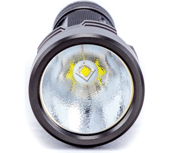 Фонарь ЯРКИЙ ЛУЧ G16 TACTIC Luminus SST-40 5000K с встроенным ЗУ 4606400106418