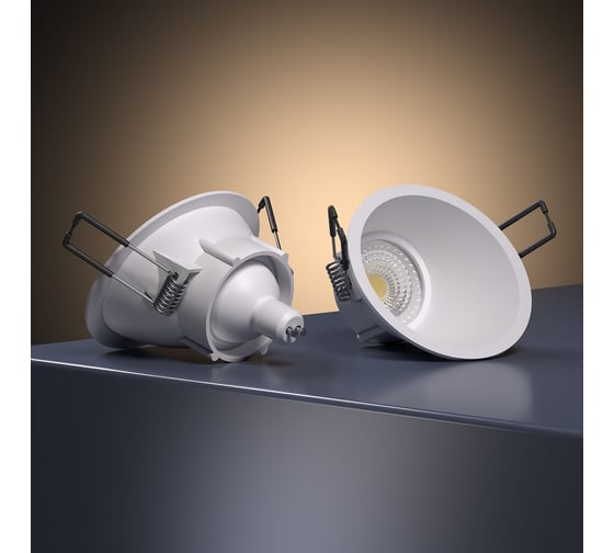 Светильник встраиваемый Elektrostandard Side GU10 белый a069720