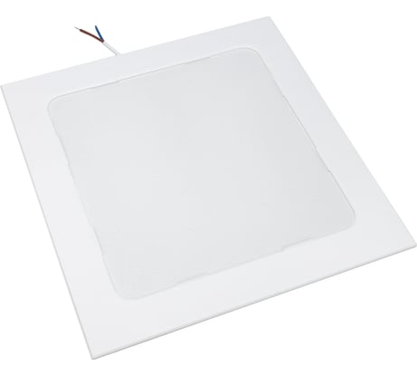 Светодиодный встраиваемый светильник Сириус А 24Вт 210x210x28мм (врезное 185-200мм) 4000К 1800Лм IP40 Опал СириусА SHDLSq-24W-4K