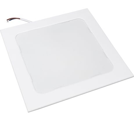 Светодиодный встраиваемый светильник Сириус А 18Вт 165x165x27мм (врезное 145-155мм) 6500К 1440Лм IP40 Опал СириусА SHDLSq-18W-65K