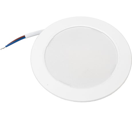 Светодиодный встраеваемый светильник Сириус А 9Вт D112x23мм (врезное 90-100мм) 4000К 680Лм IP40 Опал СириусА SHDLR-9W-4K