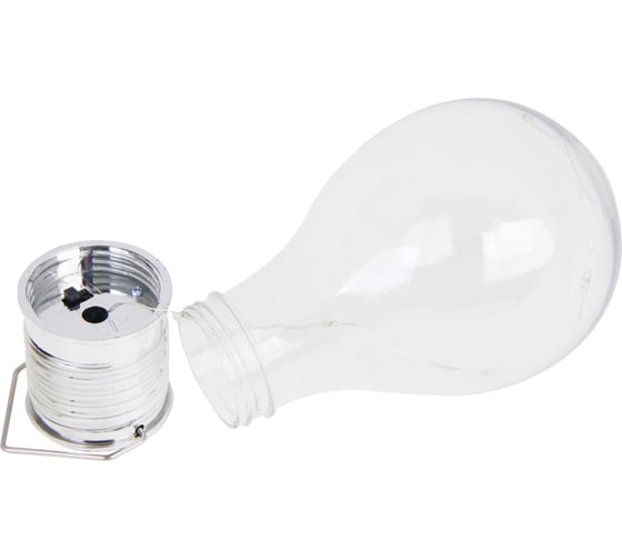 Фонарь Inbloom подвесной, на солнечной батарее, 15х8см, 5LED, белый, 1.2V 40mAh Ni-MH, пластик 483-033