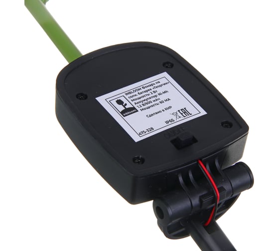 Фонарь Inbloom на солнечной батарее, Георгин 75 см 1LED Ni - Mh 1.2 В/600 мАч, ткань, нерж.сталь 475-328
