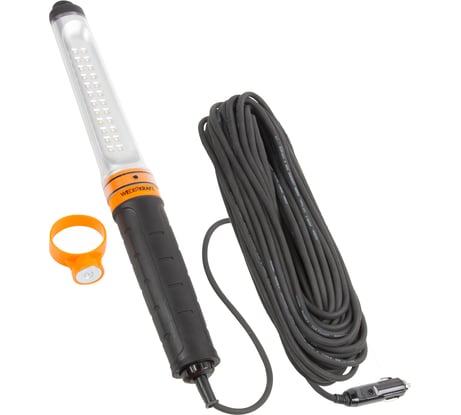 Переносной светодиодный светильник WIEDERKRAFT WDK Raptor XL 12/24 В, длина провода 20 м, для автомобильной розетки WDK-WL1210020