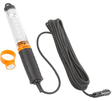 Переносной светодиодный светильник WIEDERKRAFT WDK Raptor 12/24 В, длина провода 10 м, для автомобильной розетки WDK-WL1280010