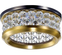 Встраиваемый светильник NOVOTECH хрусталь GX5.3/GU5.3 50W BOB 370155