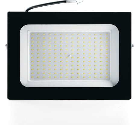 Светодиодный многоматричный прожектор SAFFIT SFL90-200 200W 6400K IP65, черный 55168