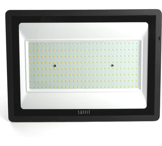 Светодиодный многоматричный прожектор SAFFIT SFL90-200 200W 6400K IP65, черный 55168