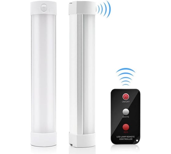 Аккумуляторный магнитный фонарь-лампа ГЕЛЕОС Q9 с пультом ДУ, Micro USB, GLSQ9RC