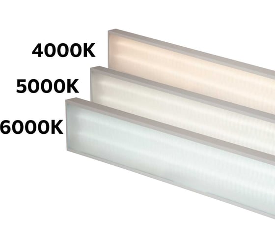 Потолочный светильник ВСЕСВЕТОДИОДЫ МАКСИ VS253 76W-9500Lm 6000-6500К МИКРОПРИЗМА IP40 vs253-76-mpr-6k