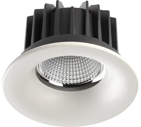 Встраиваемый светодиодный светильник NOVOTECH алюминий LED 30W DRUM 357604