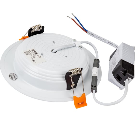 Встраиваемый светодиодный светильник NOVOTECH пластик/алюминий LED 10W LUNA 357573