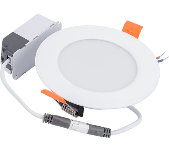 Встраиваемый светодиодный светильник NOVOTECH пластик LED 7W LUNA 357572