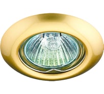 Встраиваемый неповоротный светильник NOVOTECH металл GX5.3/GU5.3 50W TOR 369114