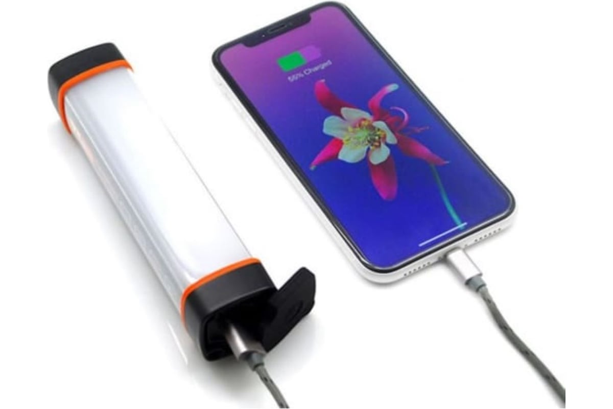 Аккумуляторный магнитный фонарь-лампа ГЕЛЕОС X5 МАКСИ, POWER BANK, Micro USB,  GLSX5MAXI - выгодная цена, отзывы, характеристики, фото - купить в Москве и  РФ